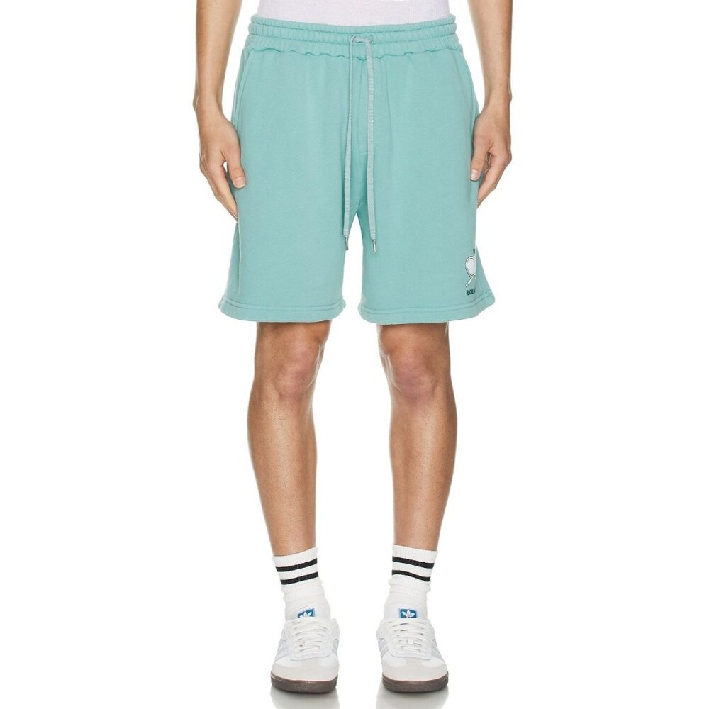 YONY Racquet Club Sweatshorts in Green Clay